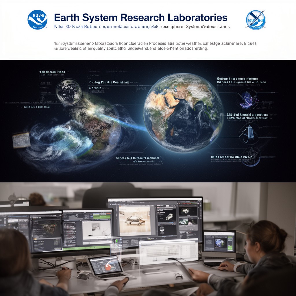 AI-generated illustration of Earth System Research Laboratories