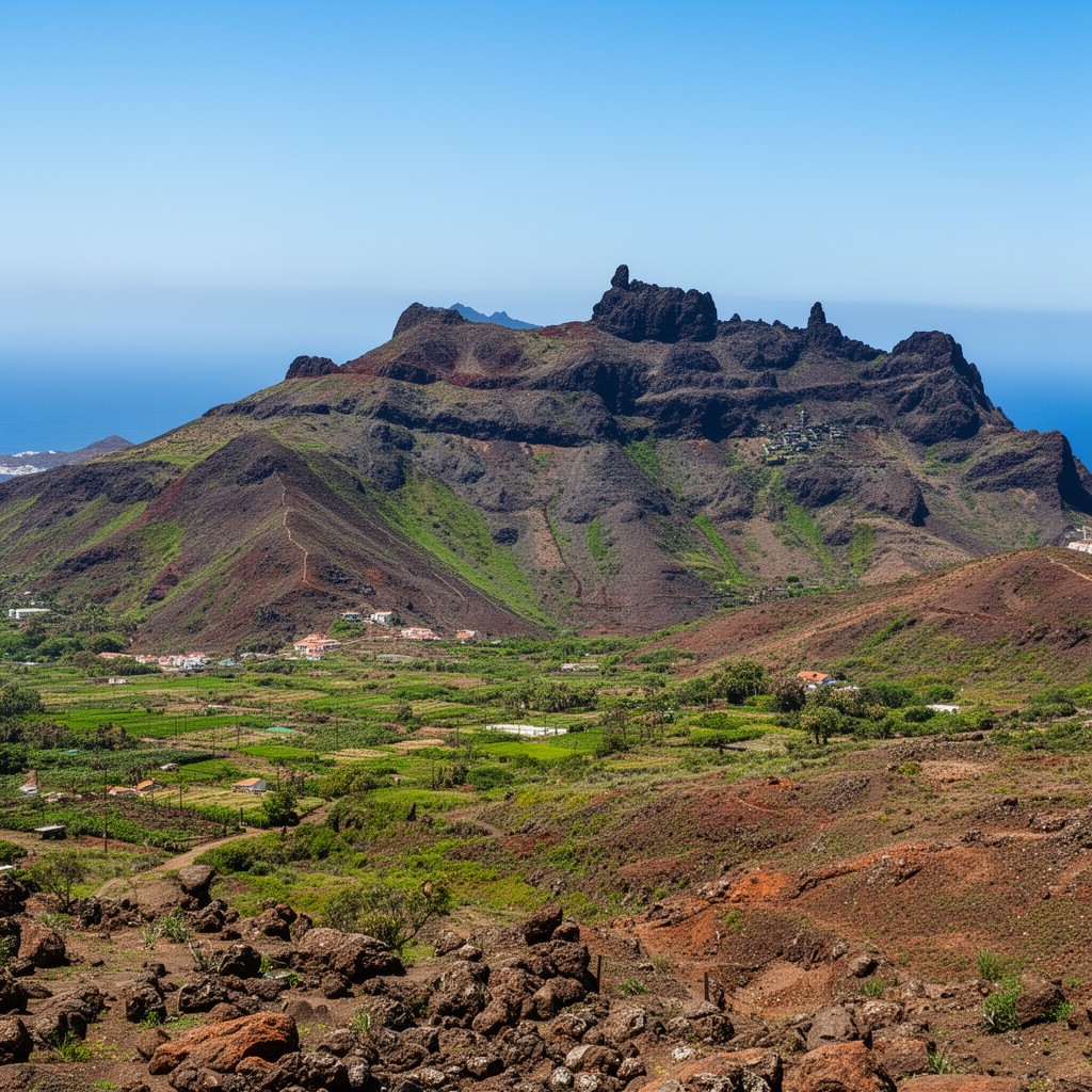 AI-generated illustration of São Nicolau