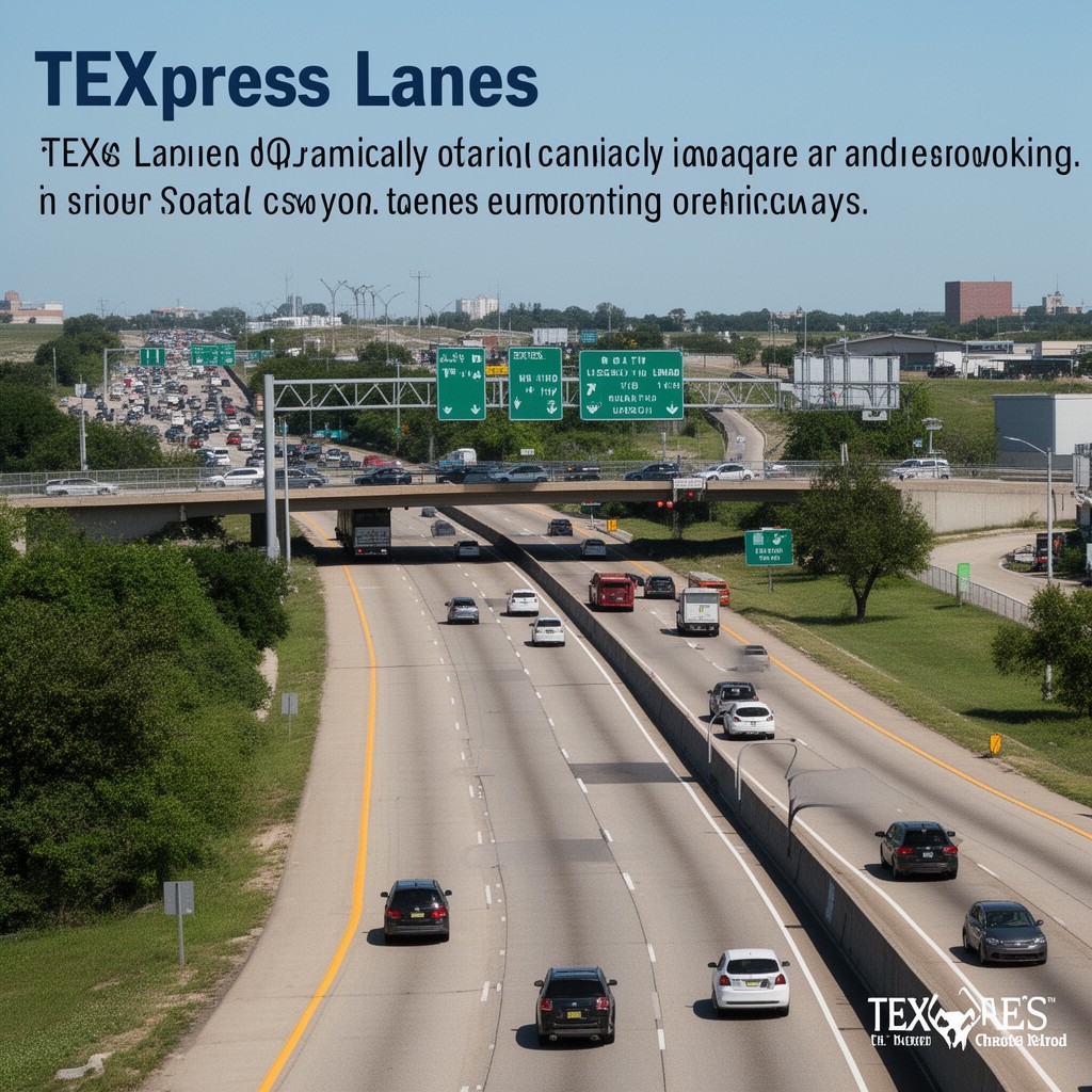 AI-generated illustration of TEXpress Lanes