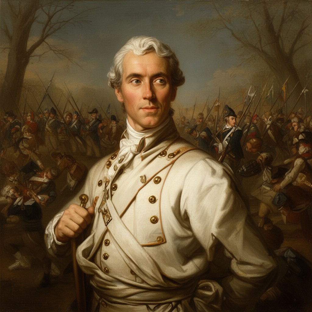 AI-generated illustration of Horatio Gates