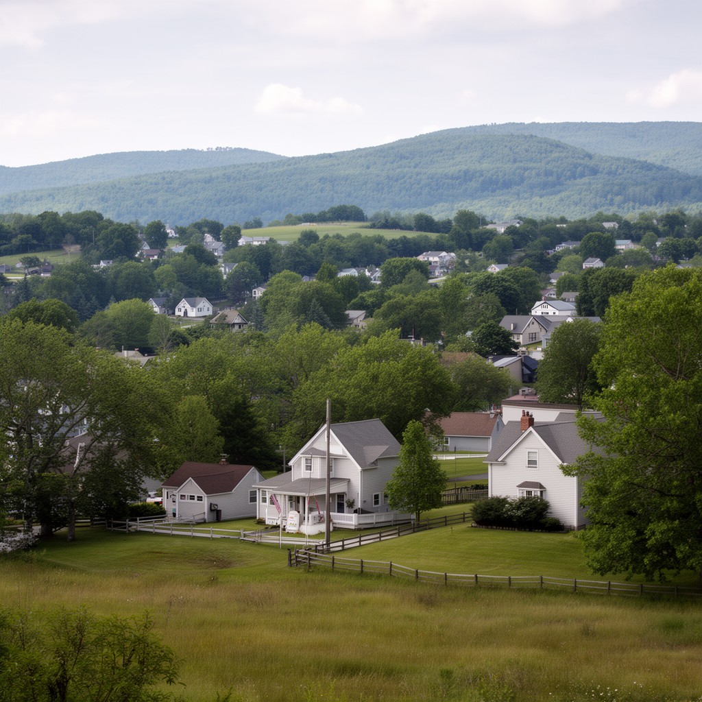 AI-generated illustration of Somers, New York