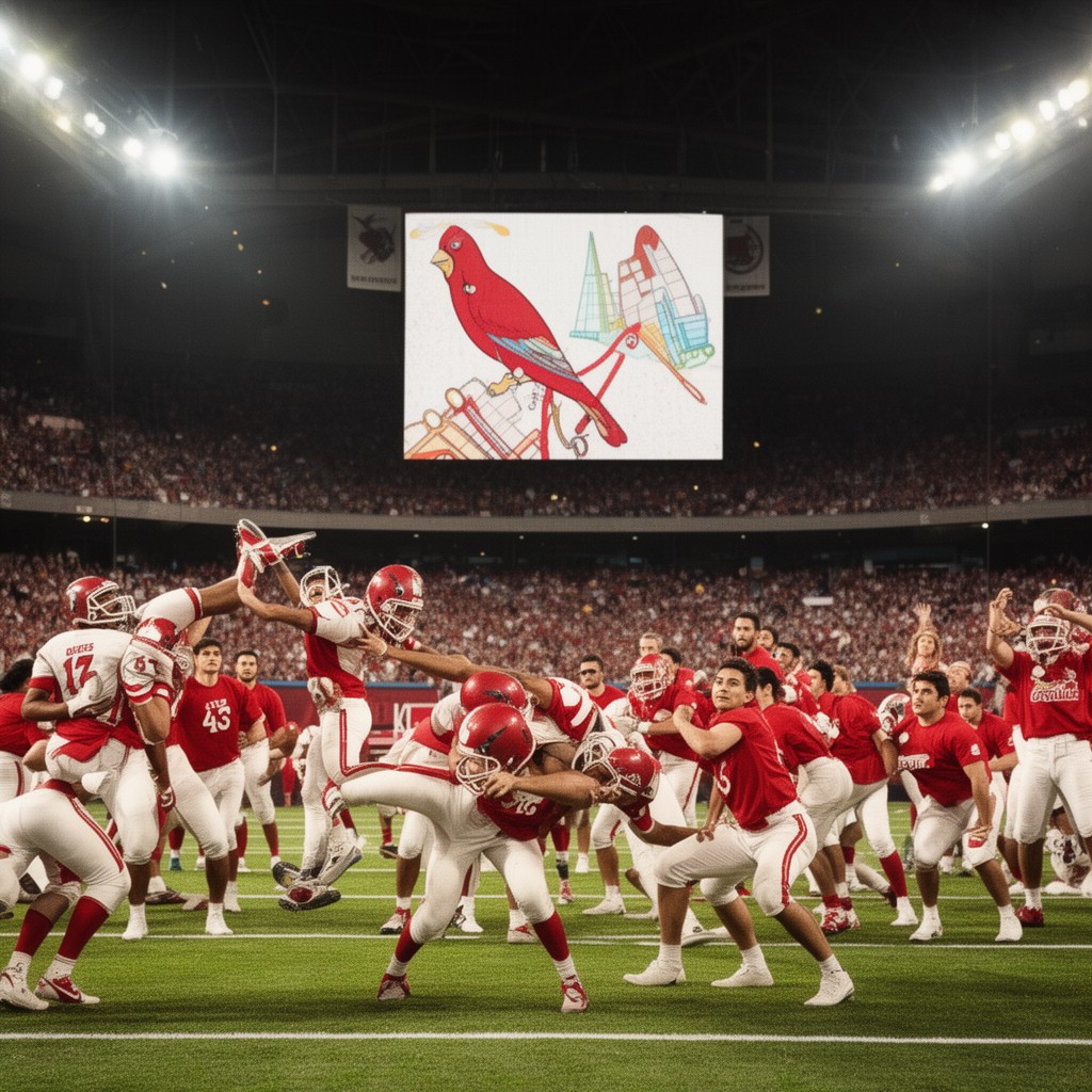 AI-generated illustration of St. Louis Cardinals