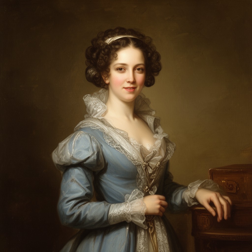 AI-generated illustration of Frances Aylesbury