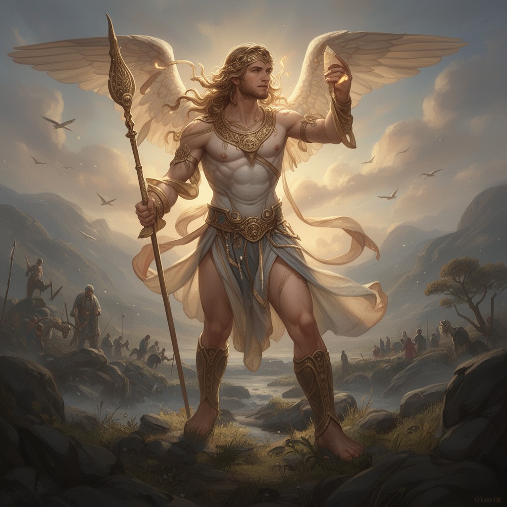 AI-generated illustration of Apollo Paean