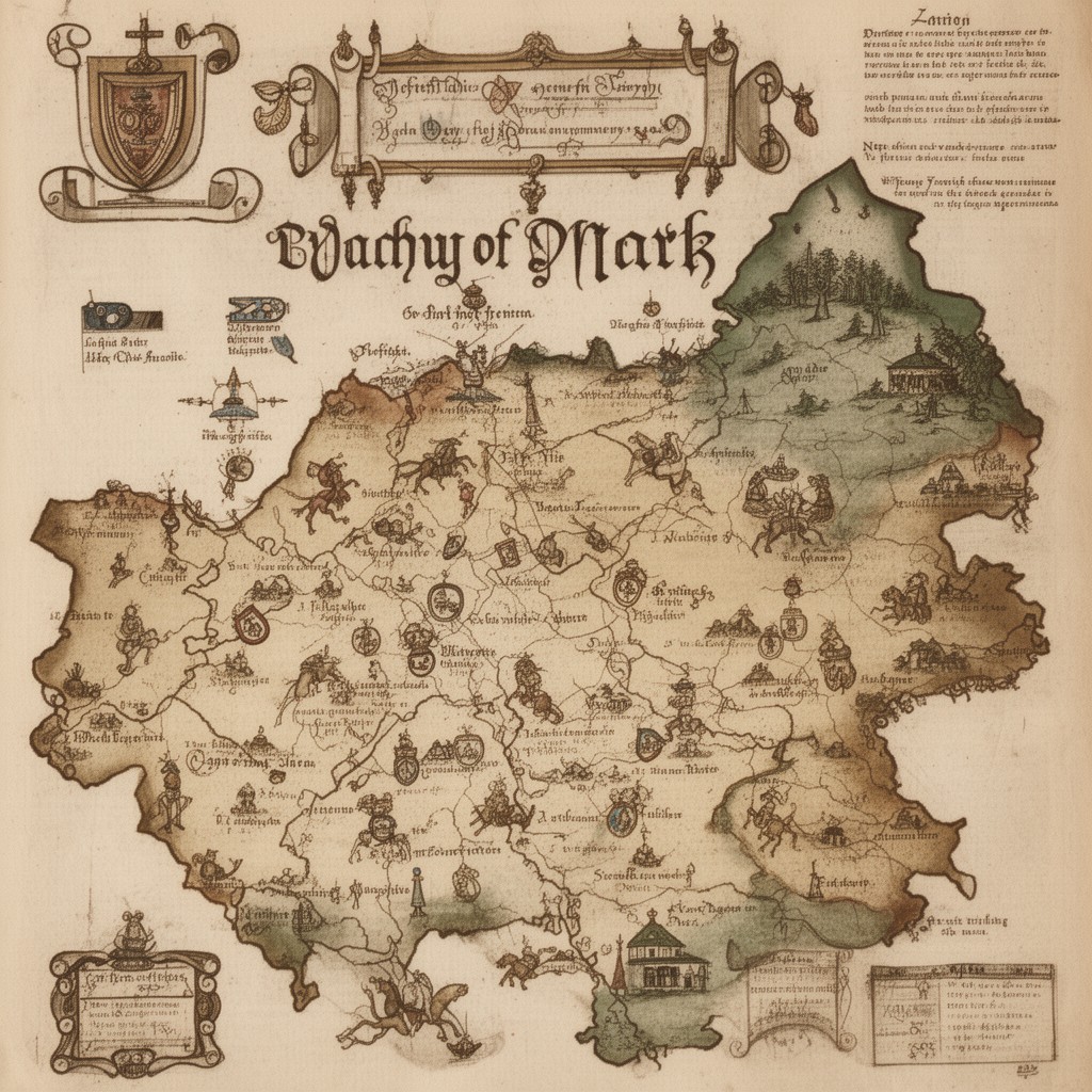 AI-generated illustration of Duchy of Mark