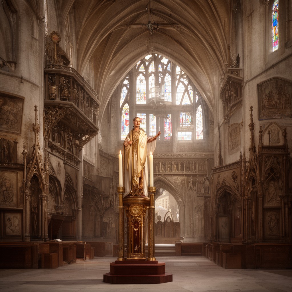 AI-generated illustration of Bishopric of Ypres