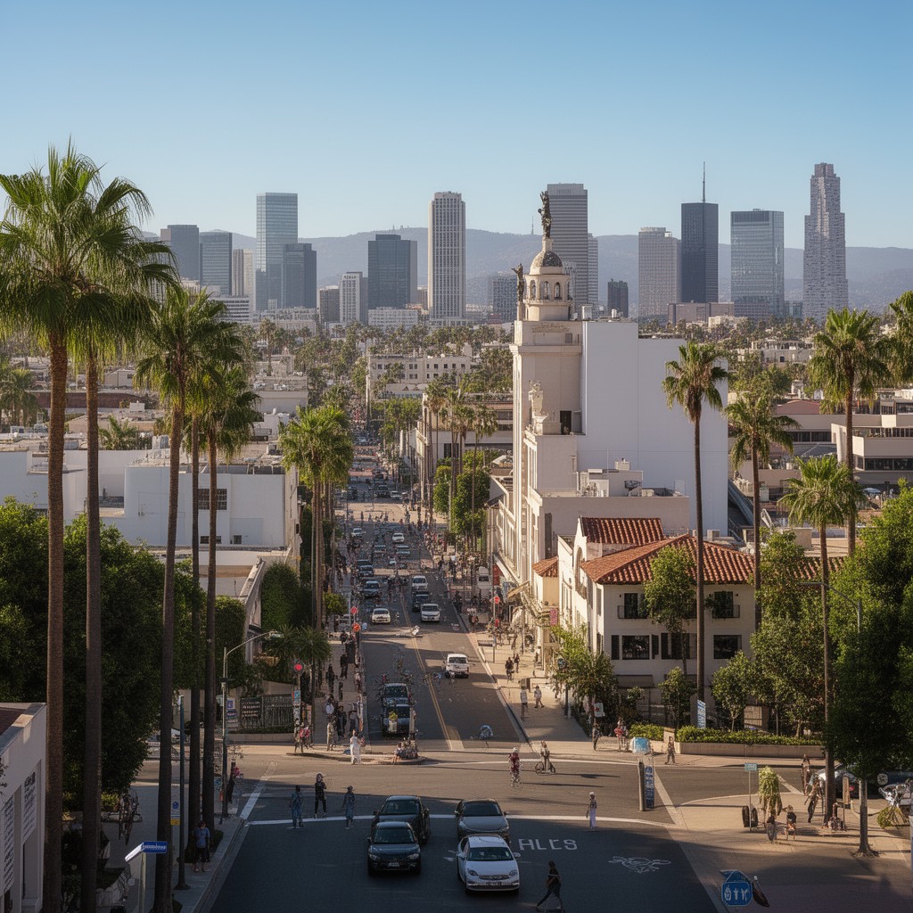 AI-generated illustration of City of Beverly Hills