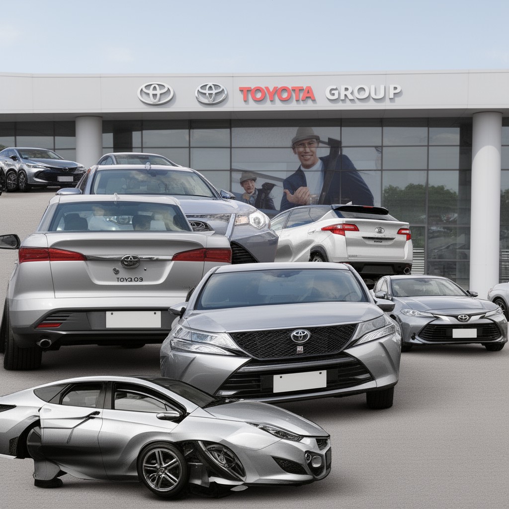 AI-generated illustration of Toyota Group