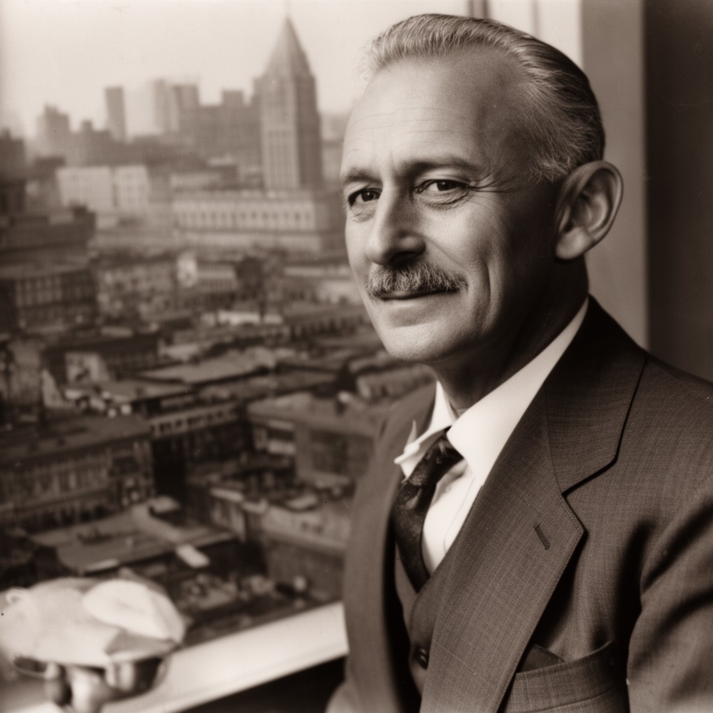 AI-generated illustration of John F. Fitzgerald
