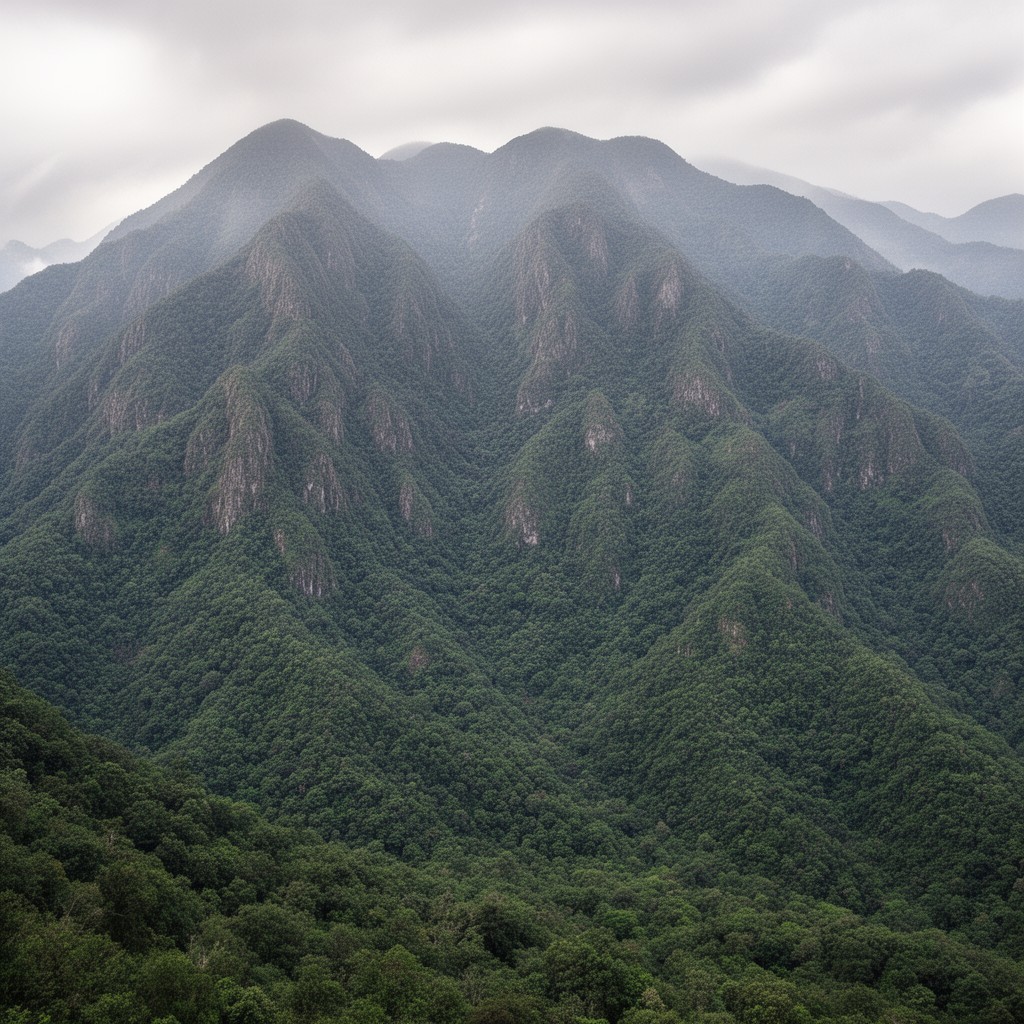 AI-generated illustration of Sierra Madre del Sur