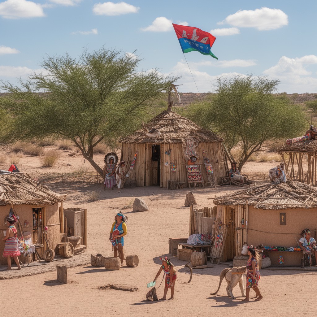 AI-generated illustration of Cocopah Indian Tribe of Arizona