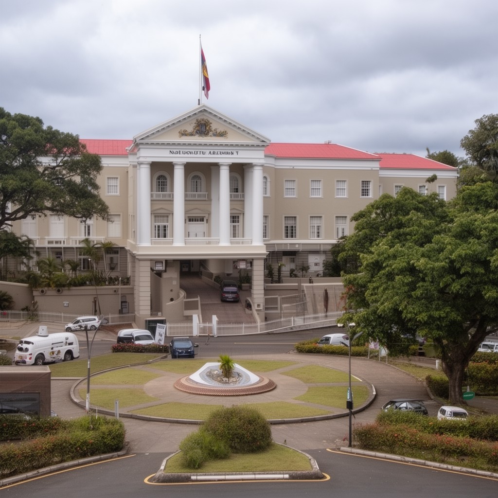 AI-generated illustration of National Assembly of Saint Kitts and Nevis