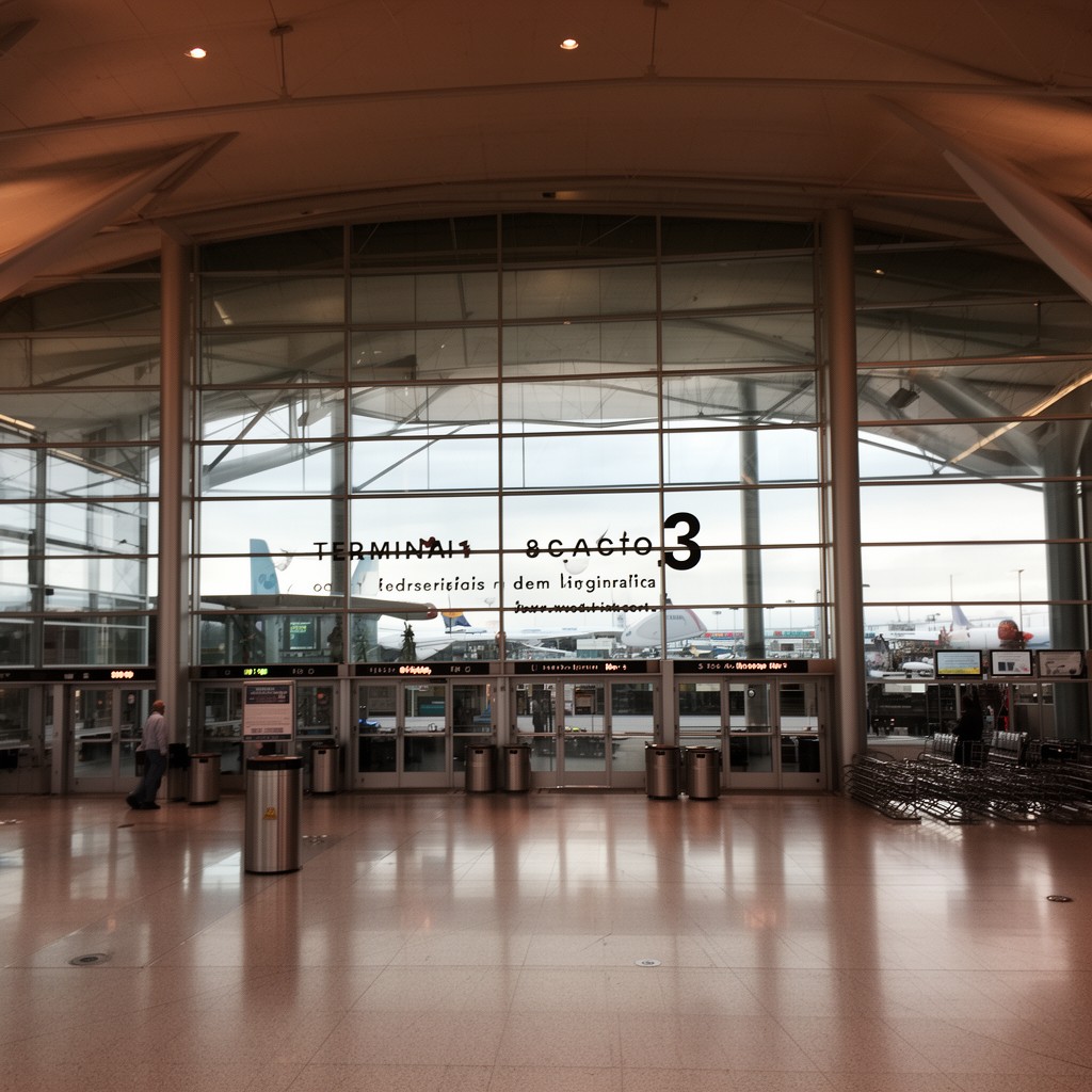 AI-generated illustration of Terminal 3