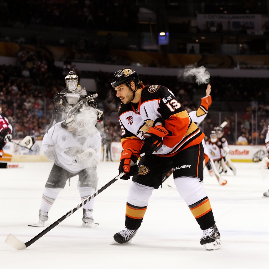 AI-generated illustration of Corey Perry