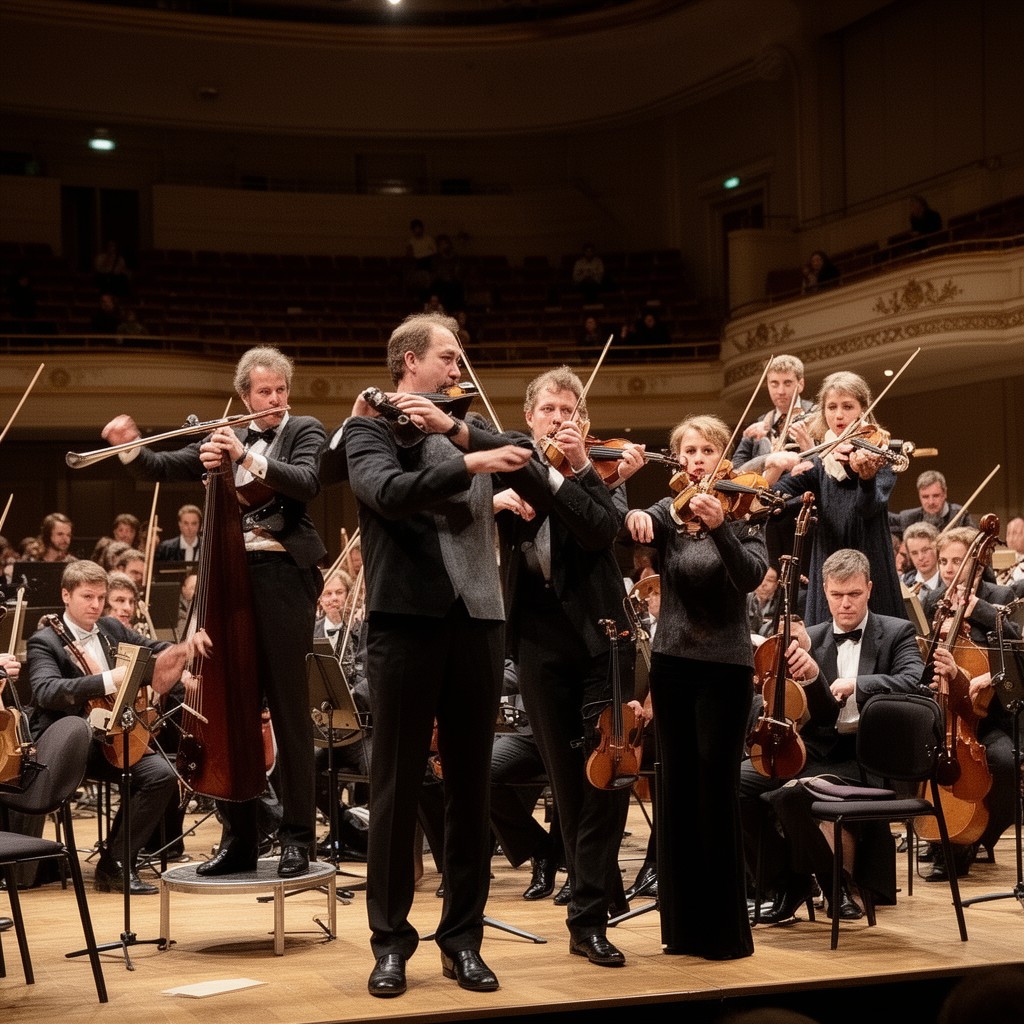 AI-generated illustration of Swedish Radio Symphony Orchestra