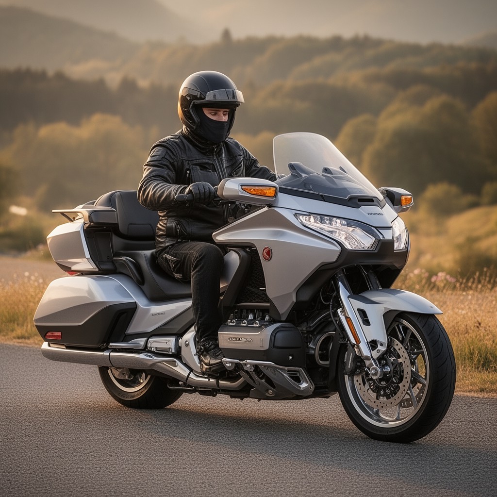 AI-generated illustration of Honda Gold Wing