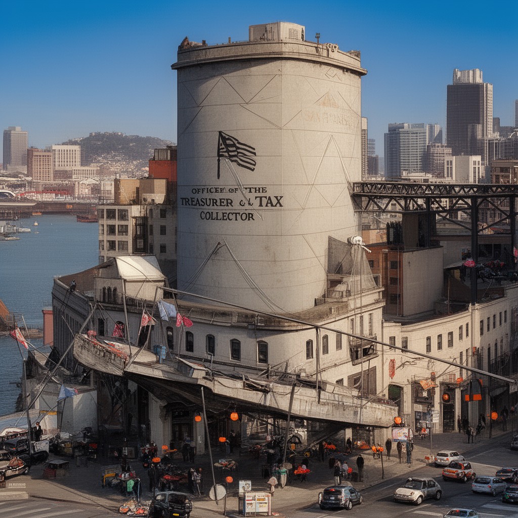 AI-generated illustration of Office of the Treasurer & Tax Collector of San Francisco