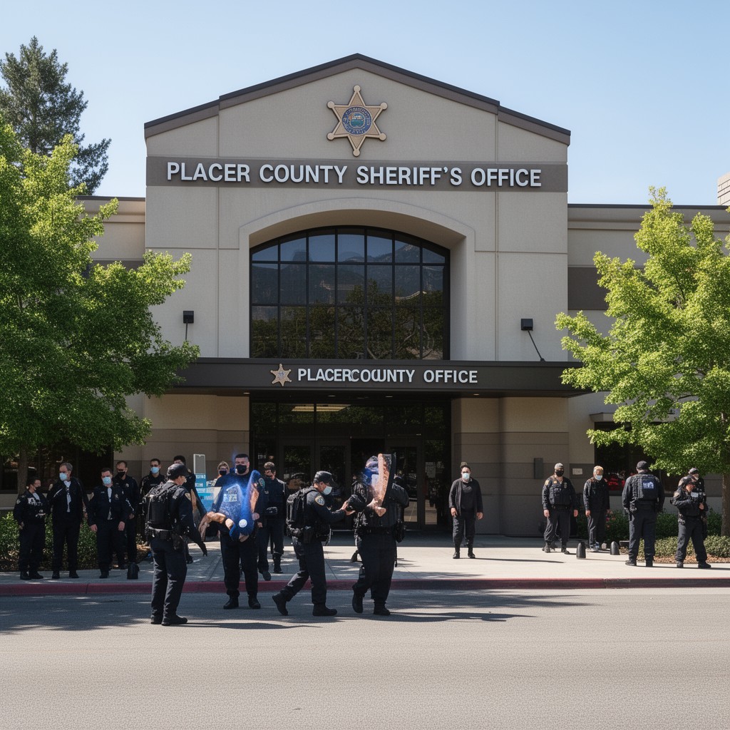 AI-generated illustration of Placer County Sheriff’s Office