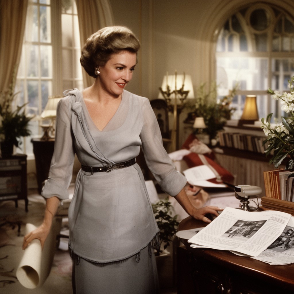 AI-generated illustration of Barbara Hutton