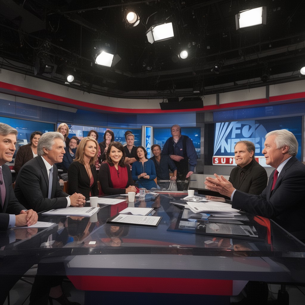 AI-generated illustration of Fox News Sunday