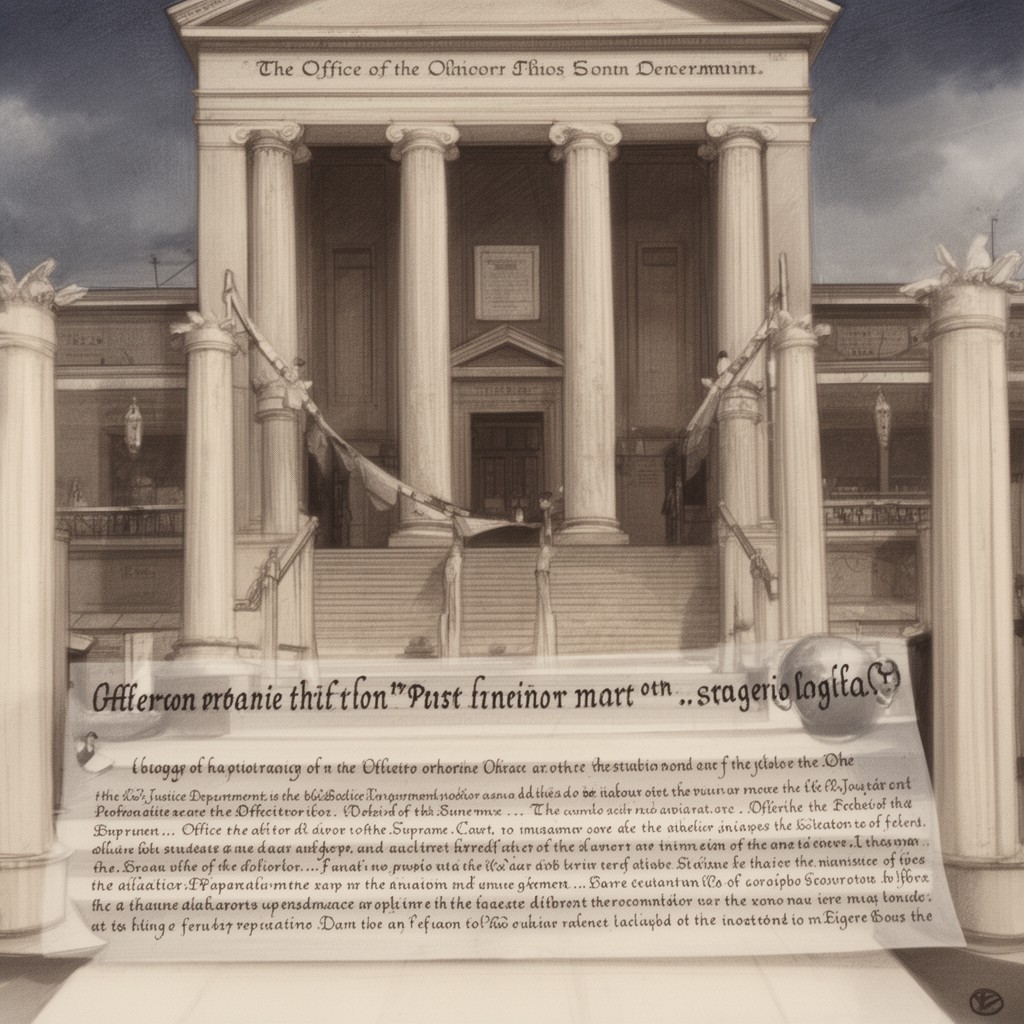AI-generated illustration of Office of the Solicitor General