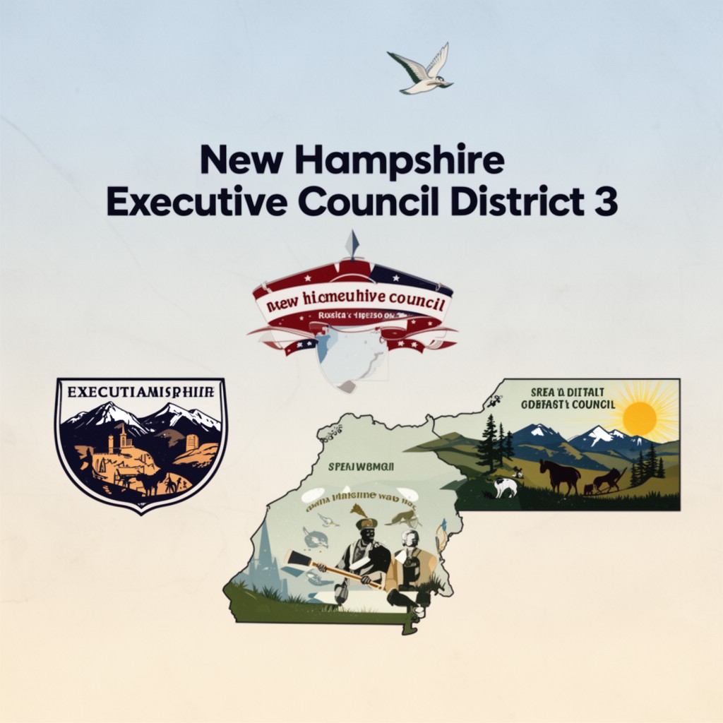 AI-generated illustration of New Hampshire Executive Council District 3