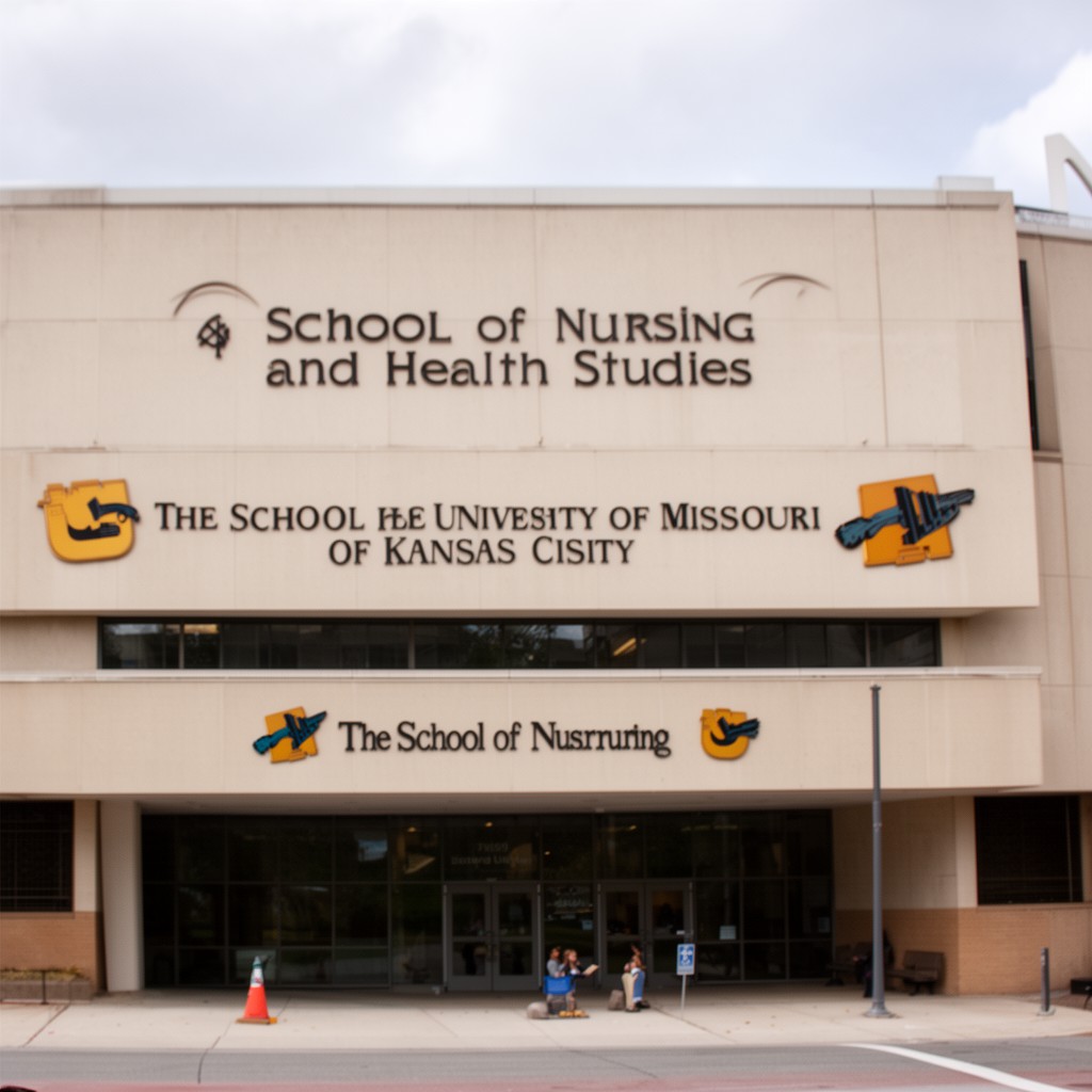 AI-generated illustration of School of Nursing and Health Studies