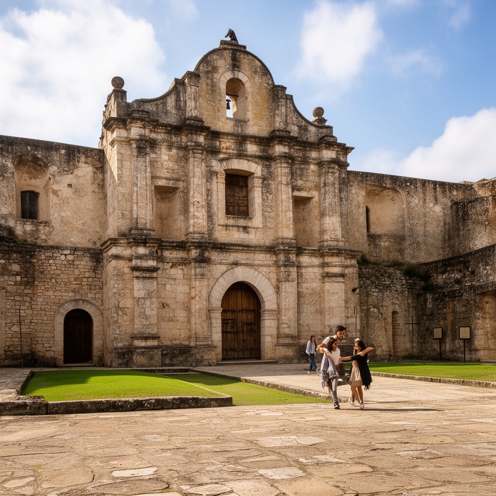 AI-generated illustration of Mission San José
