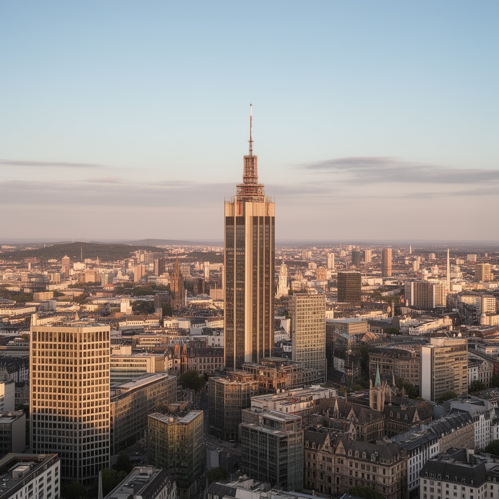 AI-generated illustration of Main Tower