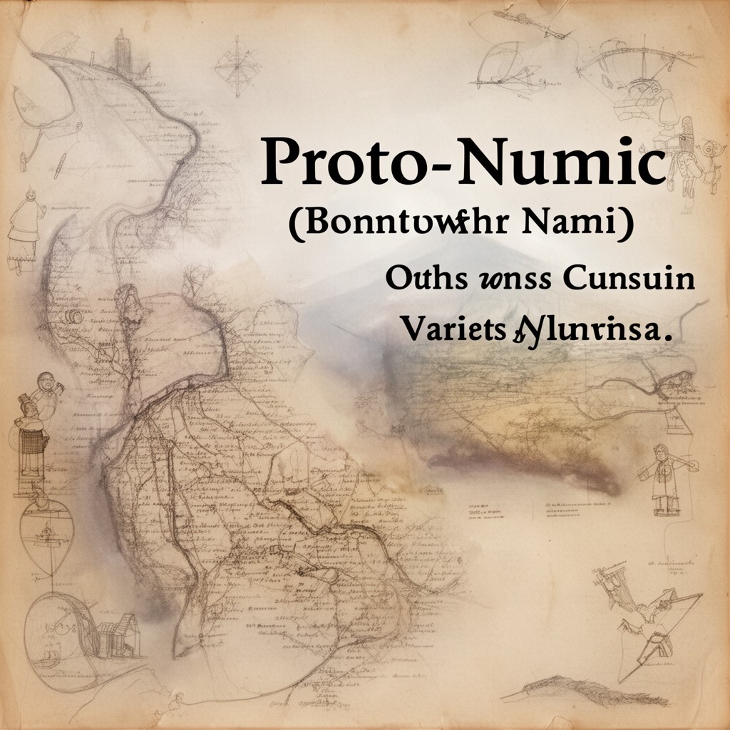 AI-generated illustration of Proto-Numic