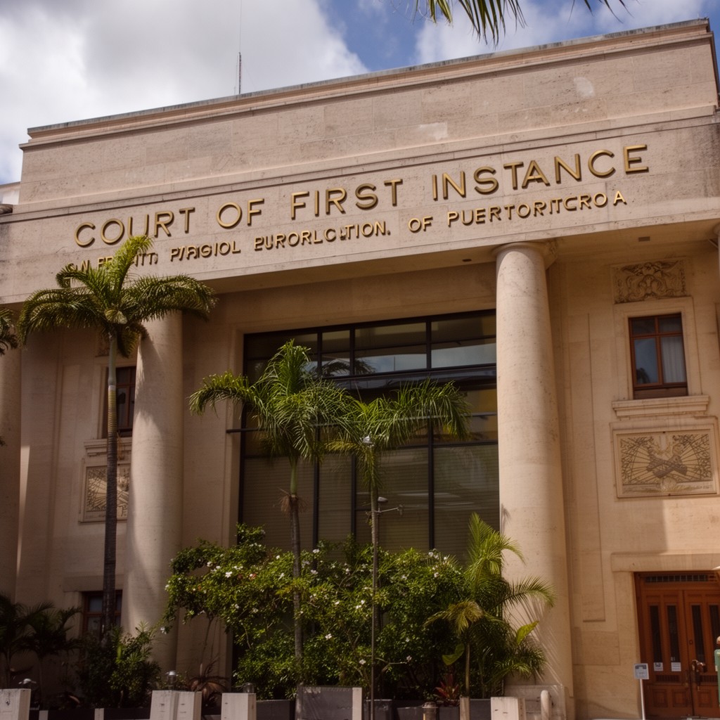 AI-generated illustration of Court of First Instance of Puerto Rico