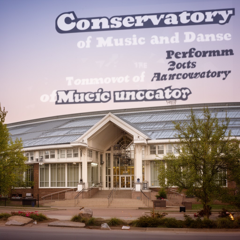 AI-generated illustration of Conservatory of Music and Dance