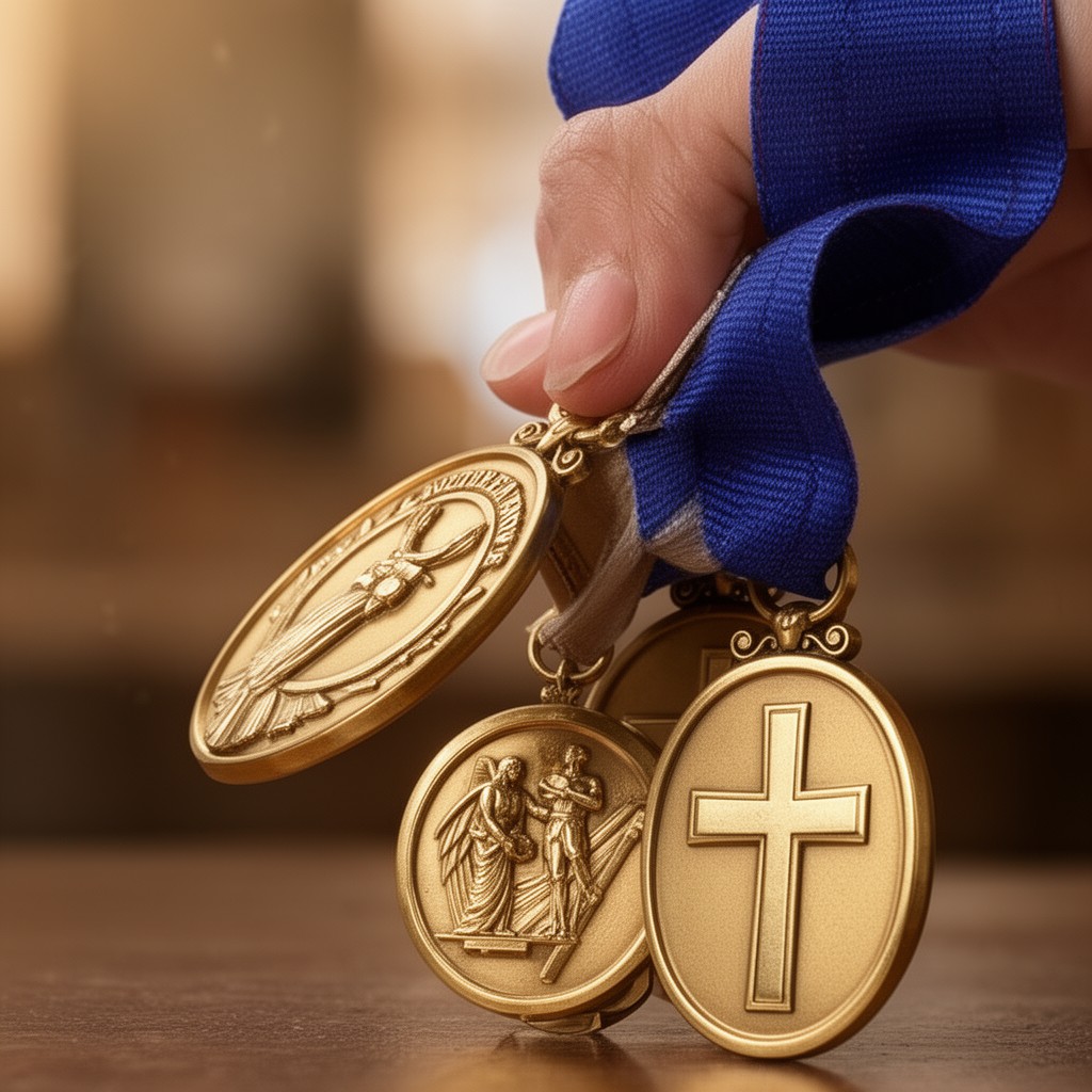 AI-generated illustration of Laetare Medal
