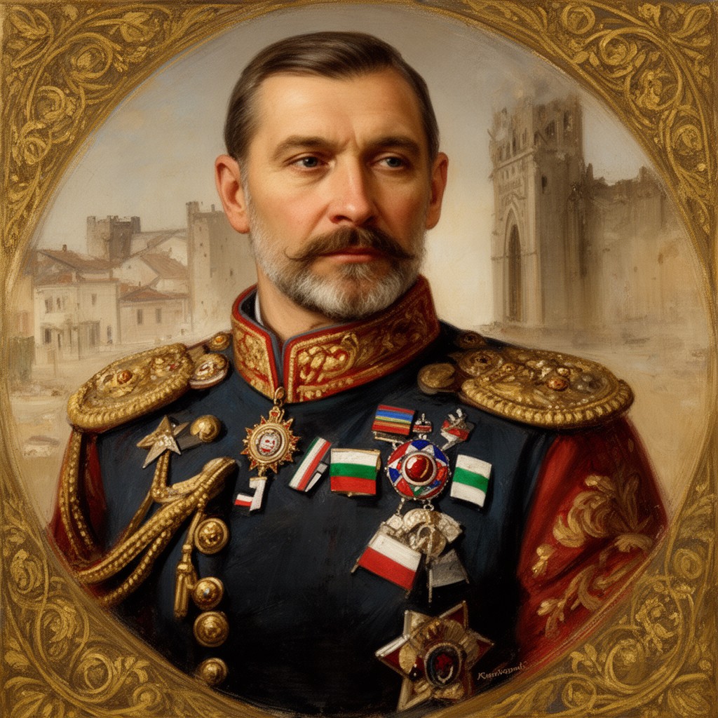 AI-generated illustration of Ferdinand I of Bulgaria