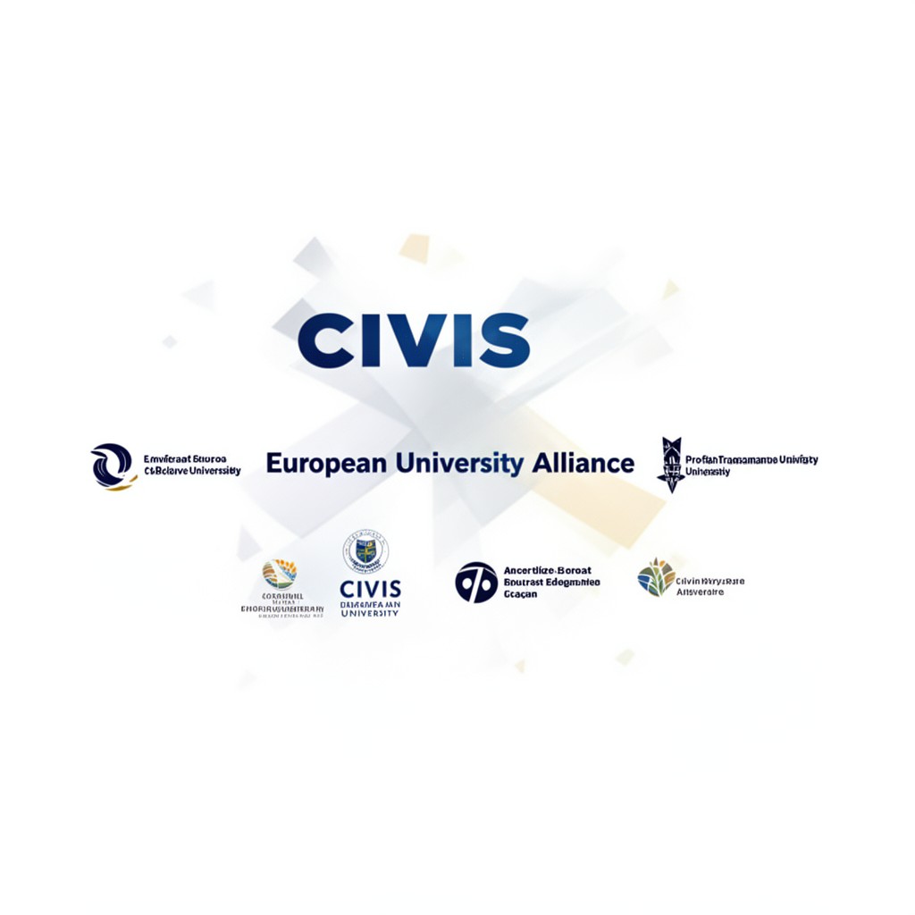 AI-generated illustration of CIVIS European University Alliance
