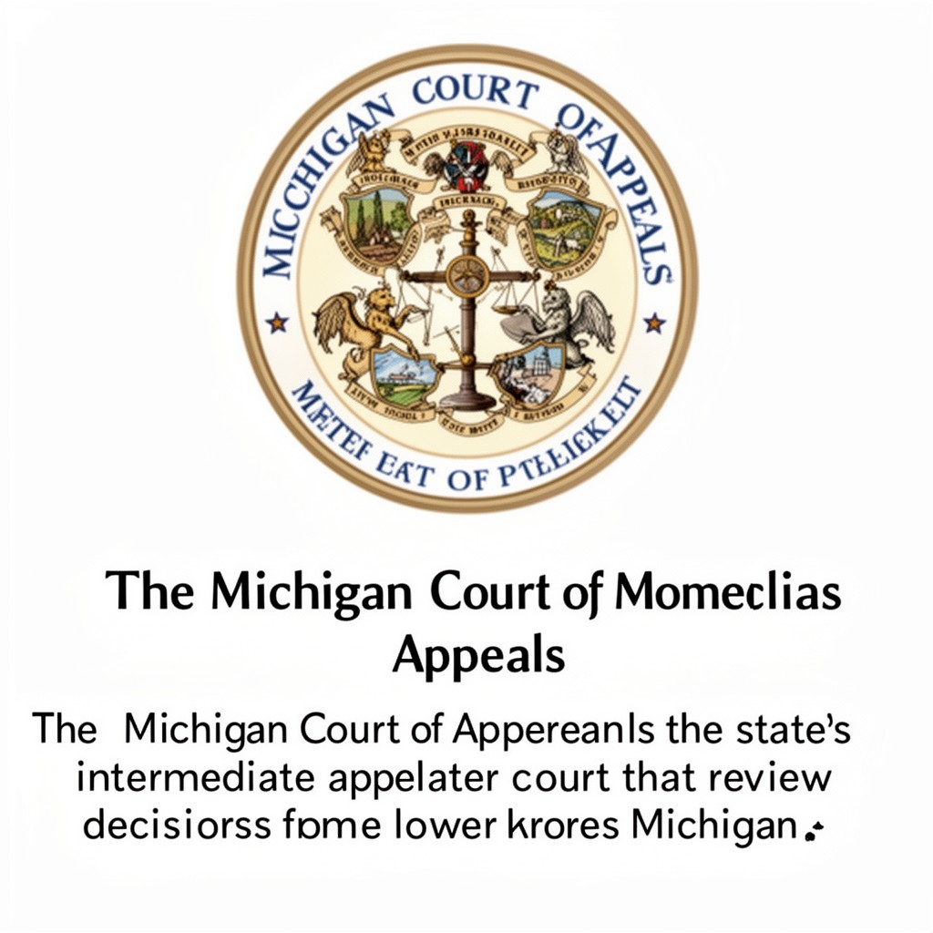 AI-generated illustration of Michigan Court of Appeals