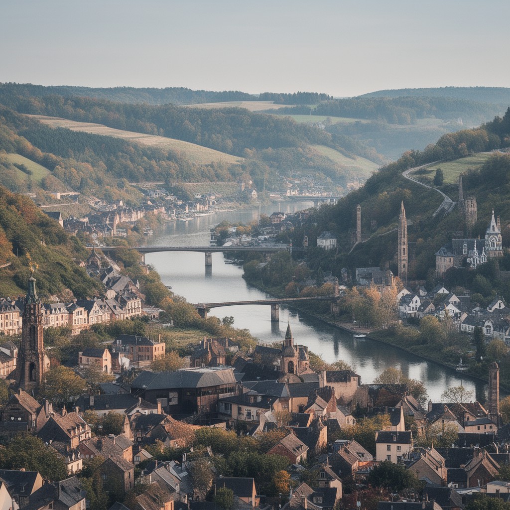 AI-generated illustration of Moselle