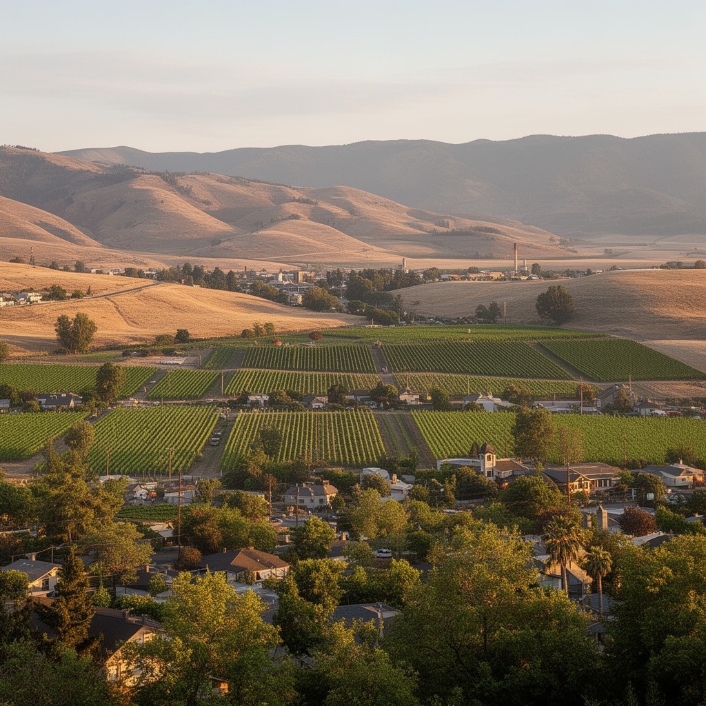 AI-generated illustration of Walla Walla County, Washington