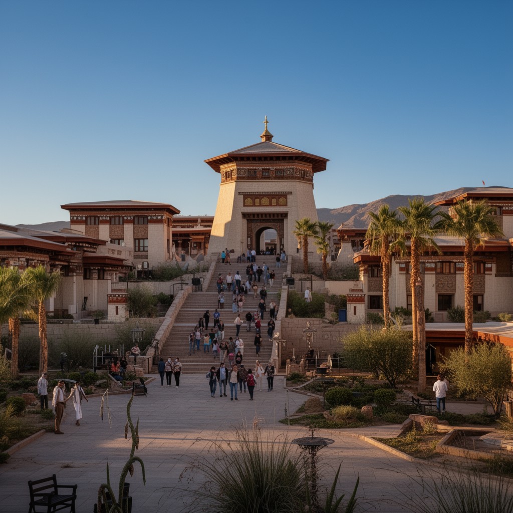 AI-generated illustration of University of Texas at El Paso
