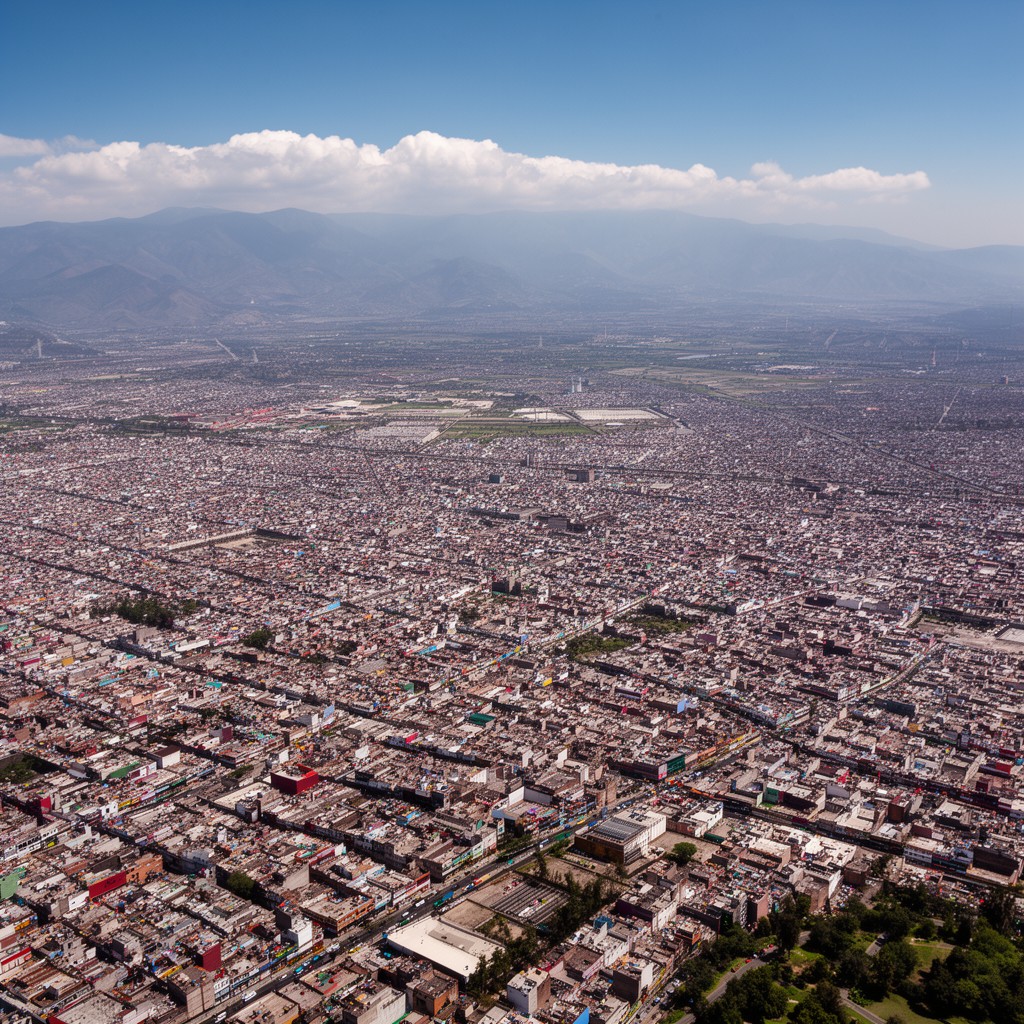 AI-generated illustration of Valley of Mexico