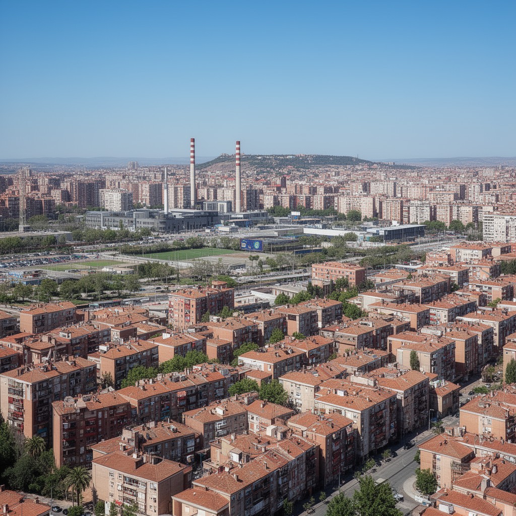 AI-generated illustration of Leganés