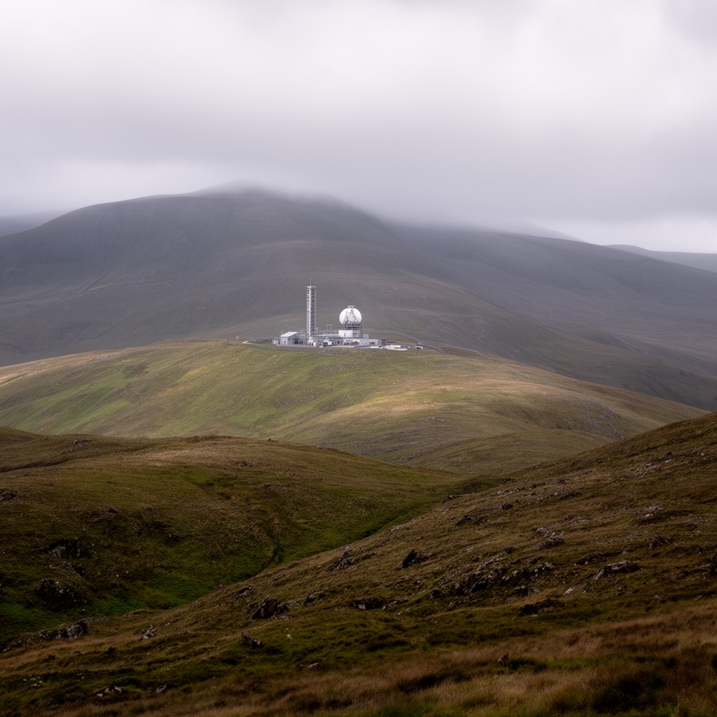 AI-generated illustration of Lowther Hills