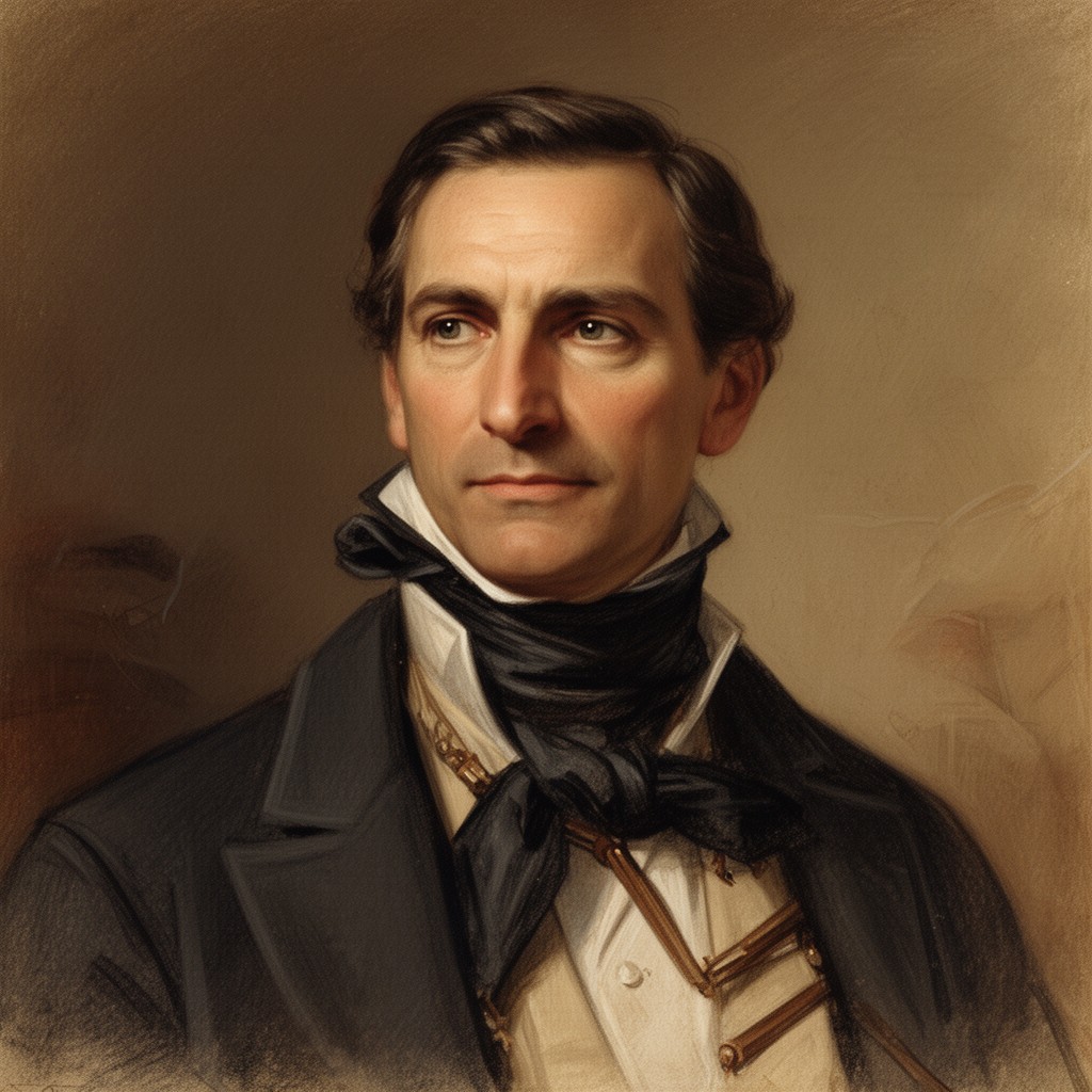 AI-generated illustration of William B. Waddell