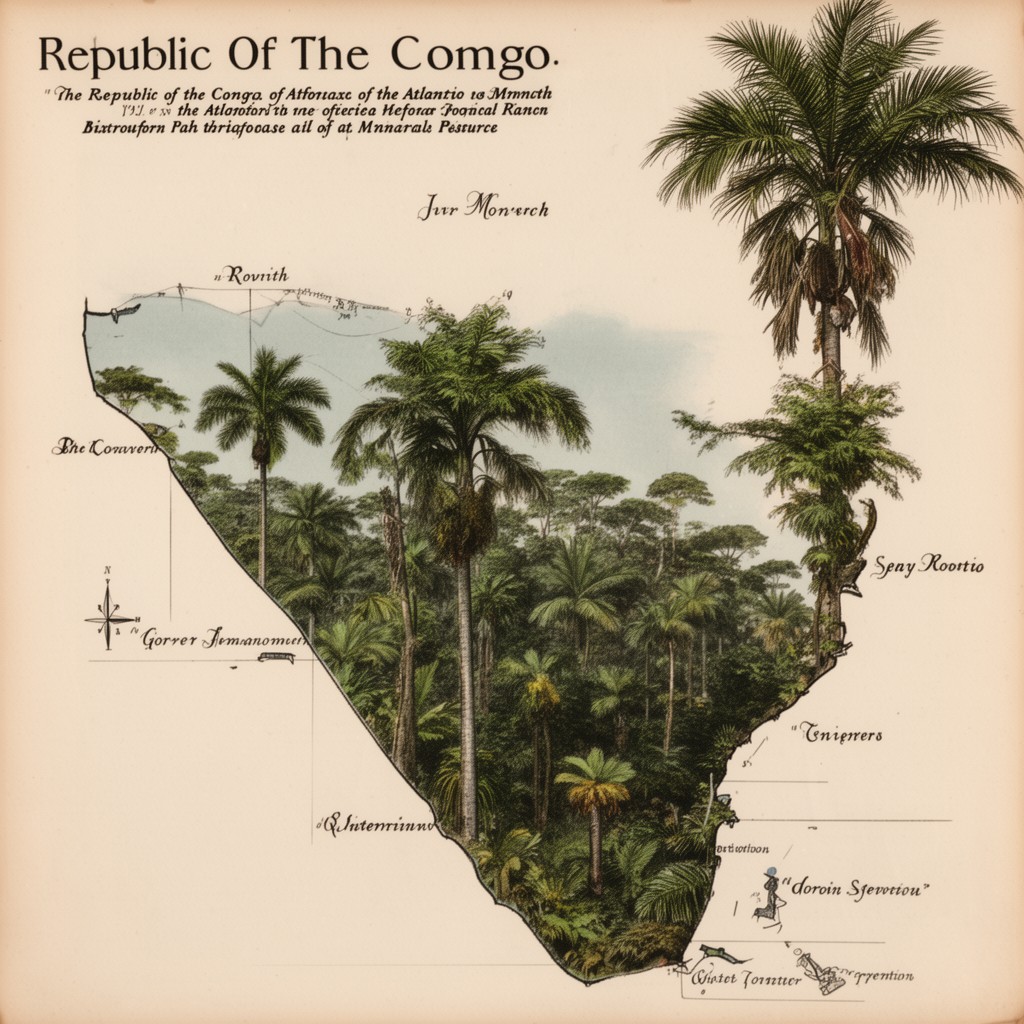 AI-generated illustration of Republic of the Congo