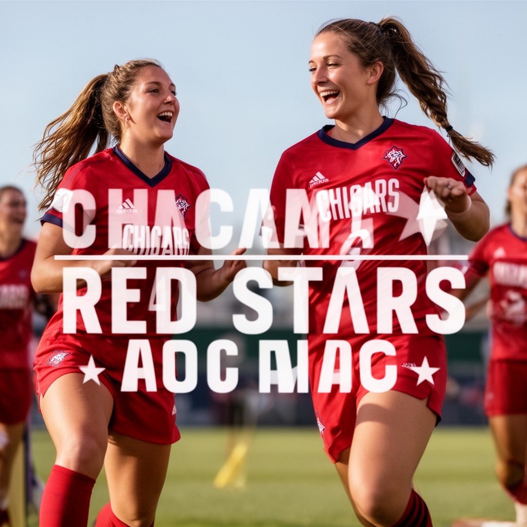 AI-generated illustration of Chicago Red Stars
