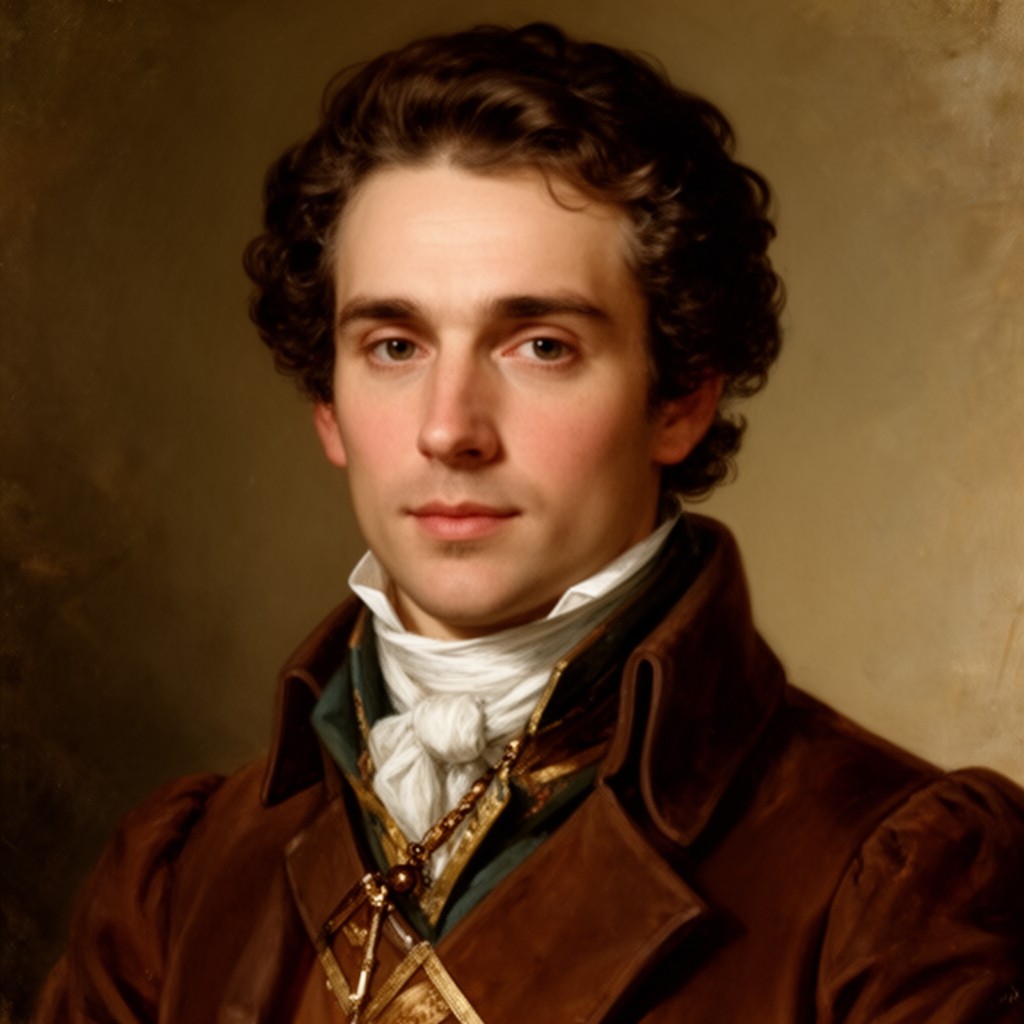 AI-generated illustration of Vladimir Dubrovsky