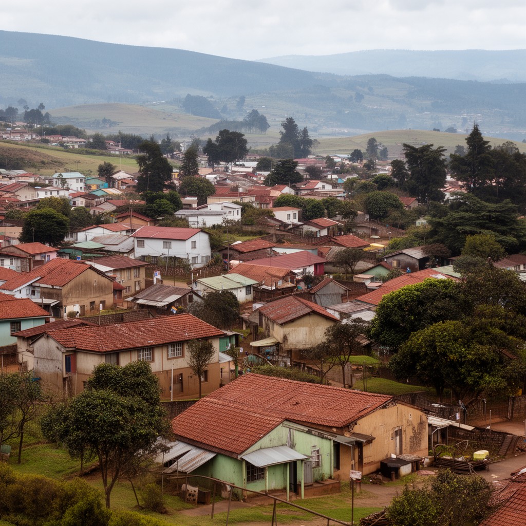 AI-generated illustration of Mthatha