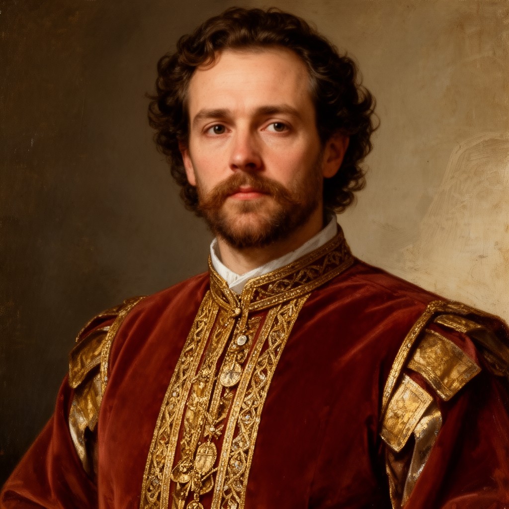 AI-generated illustration of Peter, Duke of Coimbra