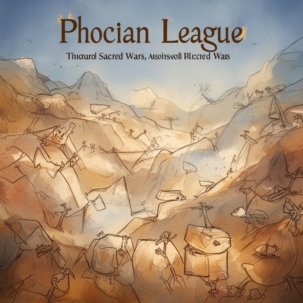 AI-generated illustration of Phocian League