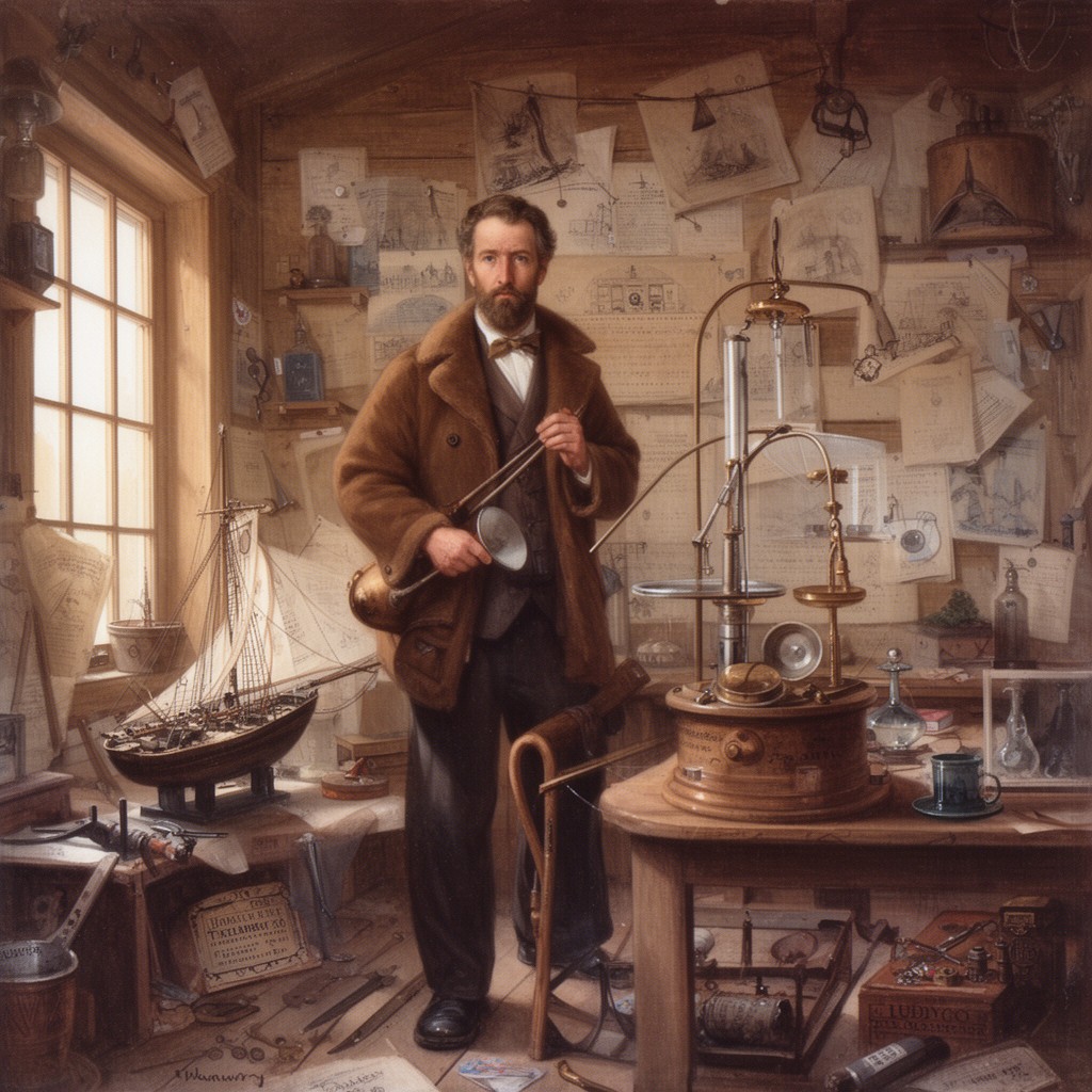 AI-generated illustration of Ludovico Cabot
